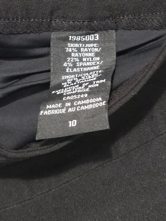 NWT SC &CO Skort black - Picture 4 of 5
